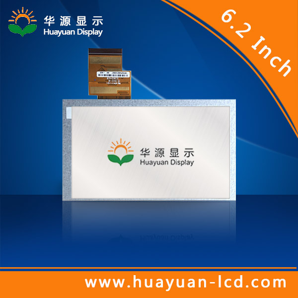 Industrial LCD Display 6.2 Inch TFT LCD Touch Screen