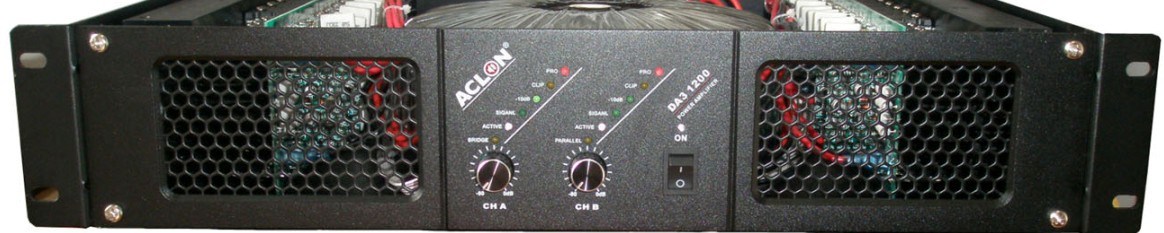 Big Power Amplifier for Live Music (DA3 1200)