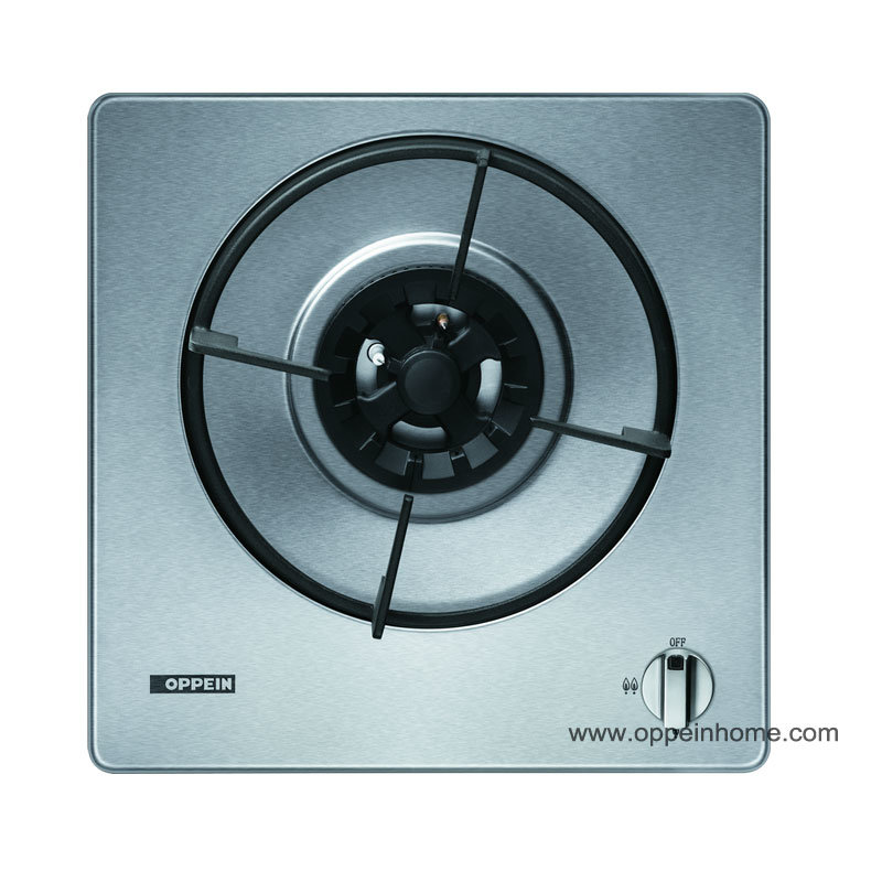 Single Gas Burner Stove Cooktop - Stainless Steel (JZ(Y. R. T)Q616)