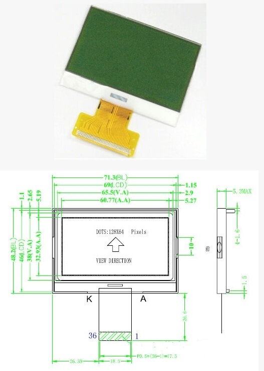 All Sizes LCD Monitor TFT Display Available for PCB Assemble