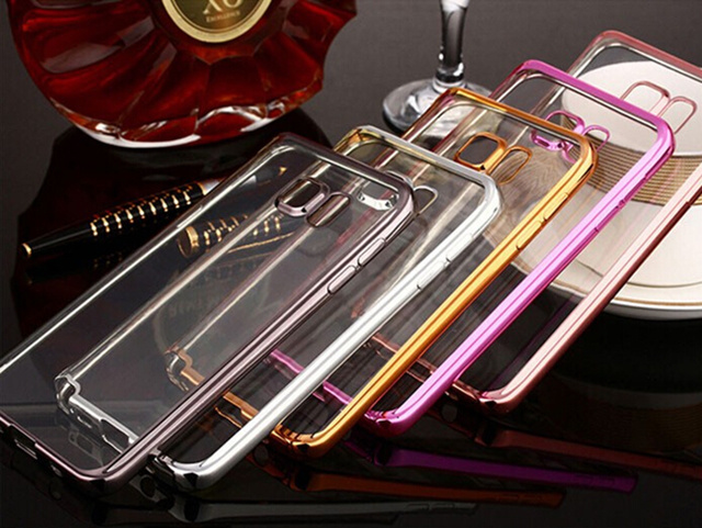 Hot Electroplate TPU Case with Elegance and Noble Design for Samsung S7 Galaxy Cell/Mobile Phone Case Cover