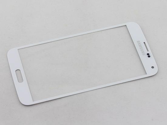 Outer LCD Screen Lens Top Touch Glass Replace for Samsung Galaxy S5 I9600 - White (Original)