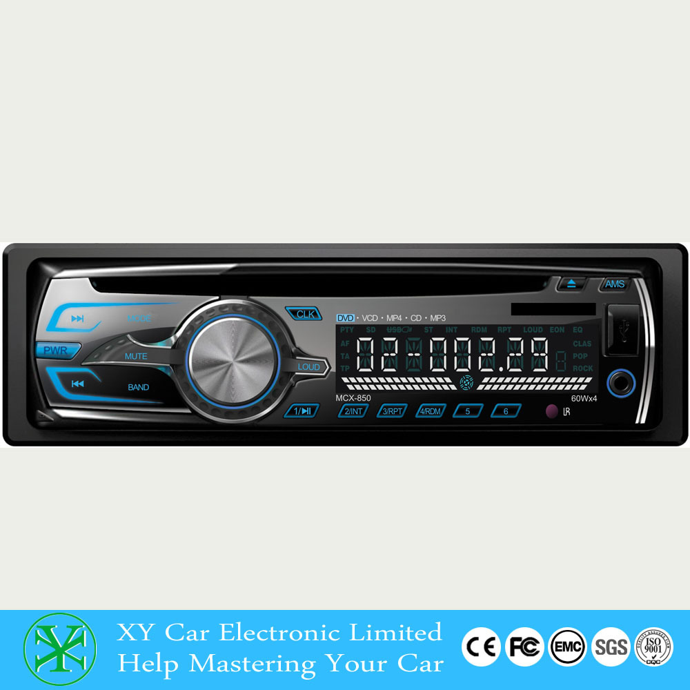 Car CD Player Compatible with DVD/DIVX/MPEG4/VCD/MP3/