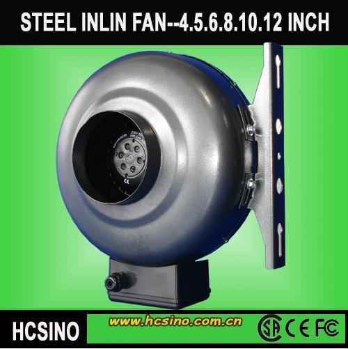 Steel / Metal Centrifugal Pipeline Ventilation Extractor Fan (HCGF-S2)