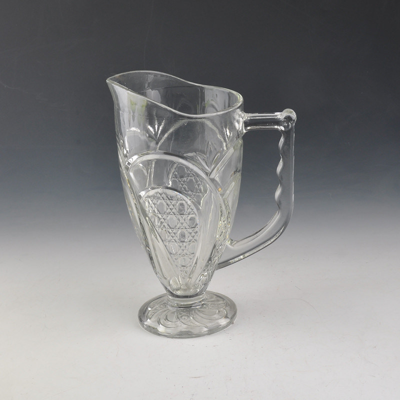 Machine Press Water Pitcher with Handle
