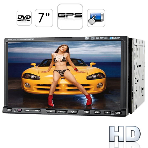 T1 High-Def Touchscreen GPS Car DVD Player