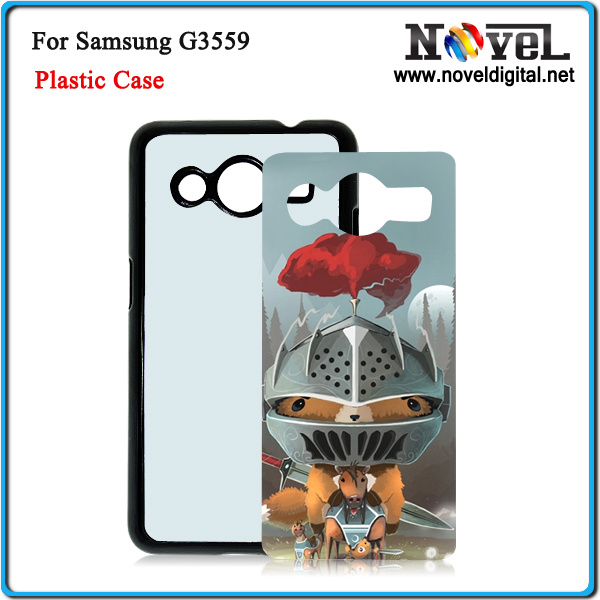 2D Blank Plastic Phone Cover for Samsugn Galaxy Core 2, G3559