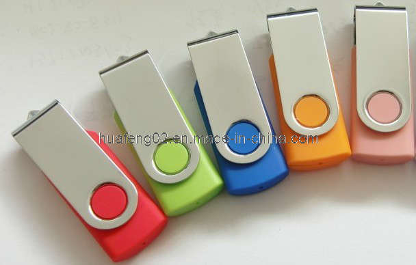 Swivel Plastic USB Flash Drive