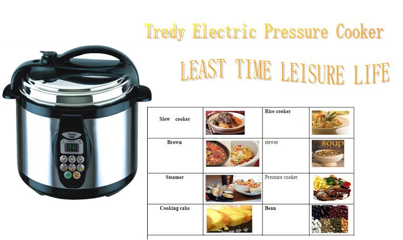 Classic Digital Type Electric Pressure Cooker (YBW40-80A)