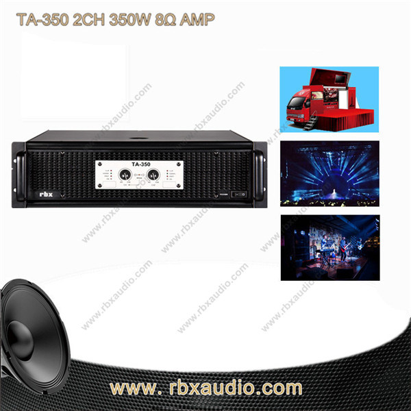 Ta-350 2CH 350W 8 Ohms Class Ab Bass Amplifier