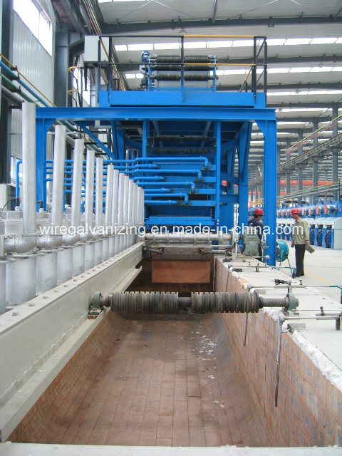 Steel Wire Hot DIP Galvanizing Kettle for Zinc Coating