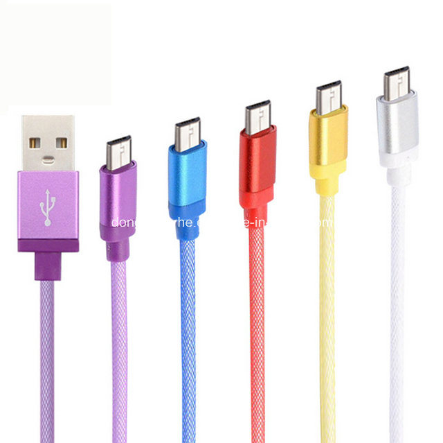 Netting Braided Charging USB Cable for Micro USB