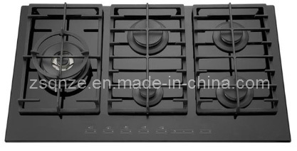 Glass Top Five Burner Built in Gas Stove (CH-BG5037)