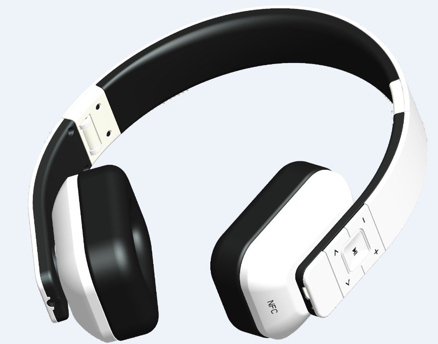 Wireless Headband Hi-Fi Stereo Headset, Bluetooth 4.0 Nfc Headphones (BH-M33)