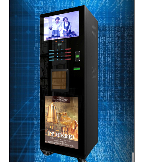 Automatic 22 Inch Screen Coffee Vending Machine Lf-306D-22g