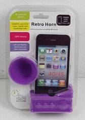 Retro Horn Mini Mobile Phone Stand Speaker Amplifier