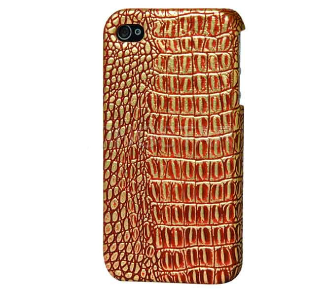 Croco Leather Mobile Phone Case for iPhone5 (GV-KIPH507)