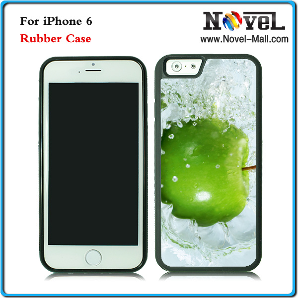 2D Sublimation Rubber Mobile/Cell Phone Case for iPhone6