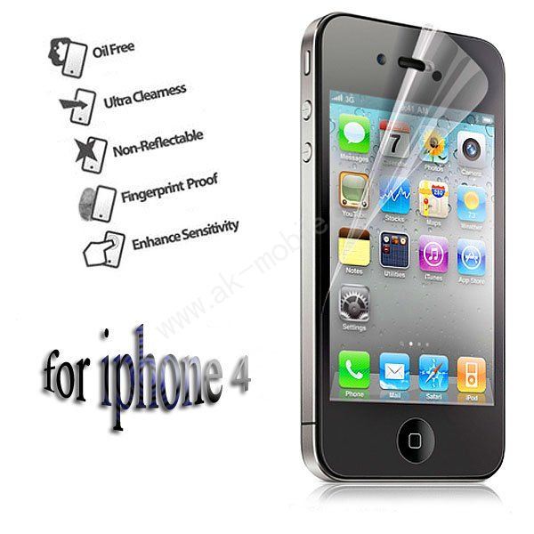 Crystal Screen Protector for iPhone 4