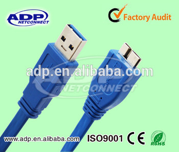 Micro USB Cable with CE and RoHS Certificates