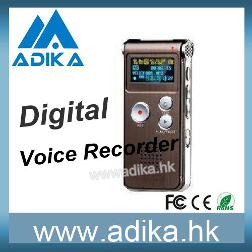 4GB Digital Voice Recorder MP3 Player ADK-DVR0028