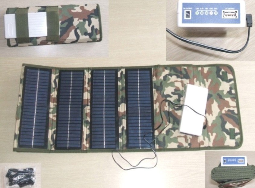 Solar Charger, Solar Battery Charger for Laptop, MP3, MP4, DC, Mobile Phone