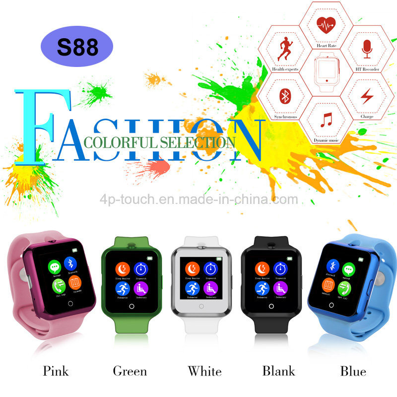 Hot Selling Little Apple Smart Watch with Temperature Sensor (C88)