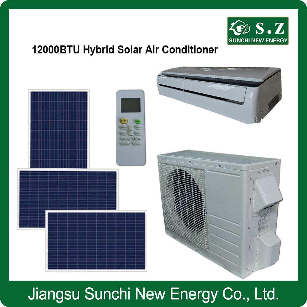 Acdc High Quality Hot Sale Hybrid Solar Air Conditioner