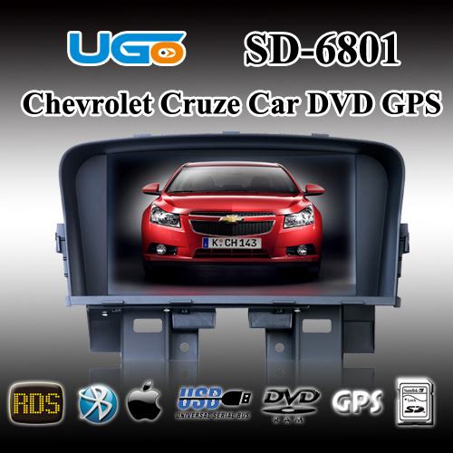 Car DVD GPS Player With Canbus (Optional) for Chevrolet Cruze (SD-6801)