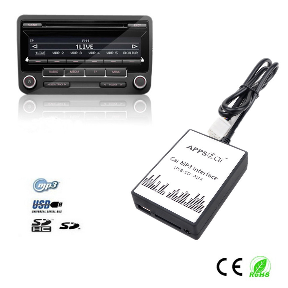 USB SD MP3 Digital Player for VW/Audi ISO 8p (CMI-VW8P)