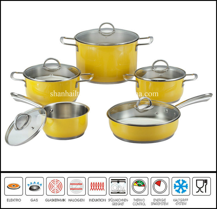 10PCS New Products Cookware Stainless Steel