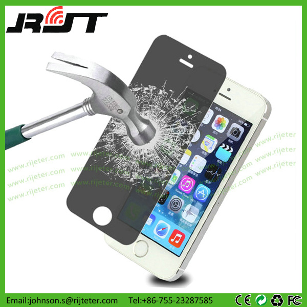 Privacy Anti-Spy Tempered Glass Film Screen Protector for iPhone 5 5s (RJT-C1001)