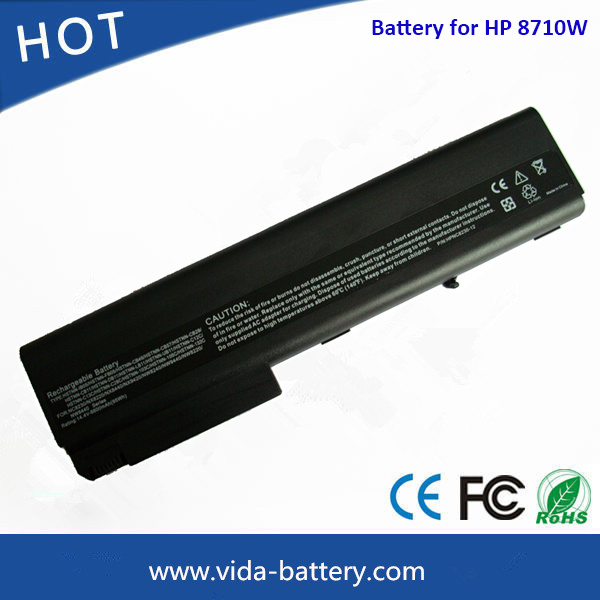 Lithium Battery Pack Laptop Battery for HP 8710W 8510P