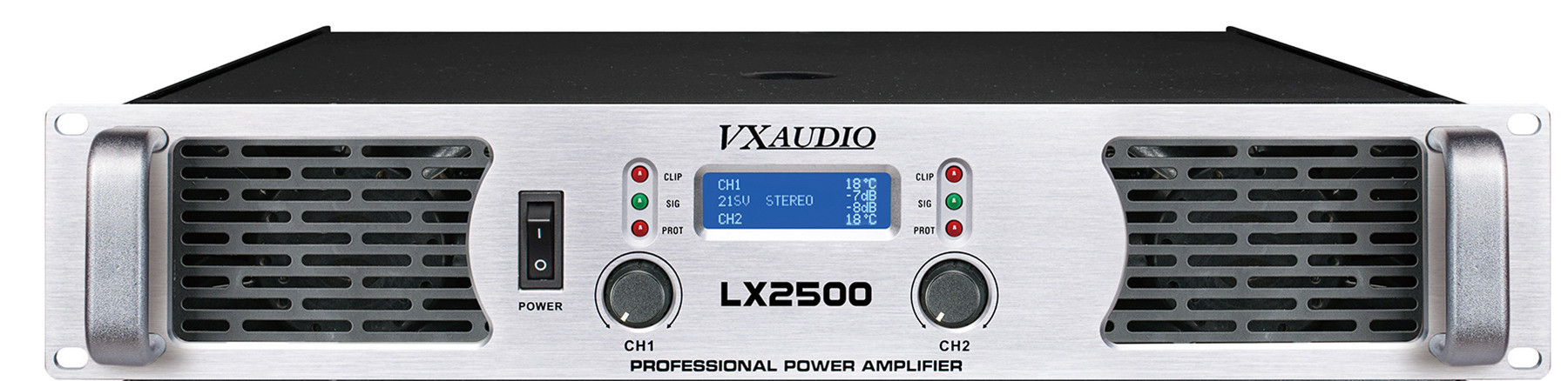 LCD Display High Power Professional Amplifier (LX 2500)