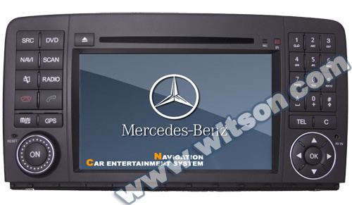 Witson Auto Radio Car DVD for Mercedes-Benz R300/R350/R500 (W2-D9807E)
