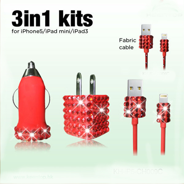 Bling Portable Mobile Phone Charger for iPhone 6plus