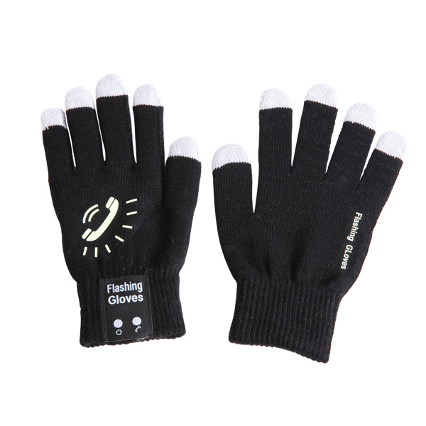 Fashion Wool Glove Sports Flashing Bluetooth Talking Gloves