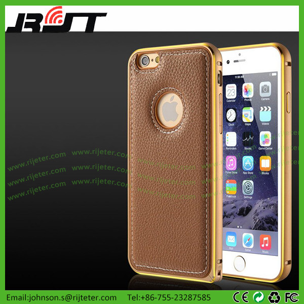 Best Selling PU Leather Phone Case Back Cover for iPhone