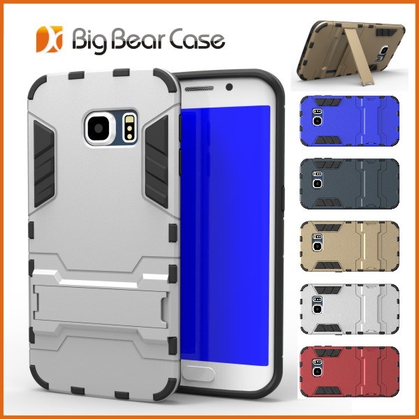 2015 Shockproof Rugged Rubber Hard Case for Samsung Galaxy S6 Edge
