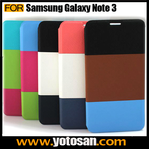 Smart Phone Leather Slim Book Case Cover with Stand for Samsung Galaxy Note 3 N9000