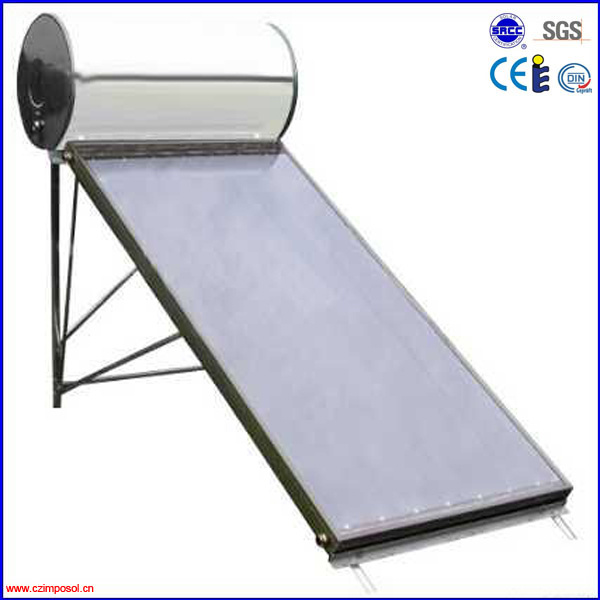 Compact Flat Plate Solar Energy Water Heater with CE