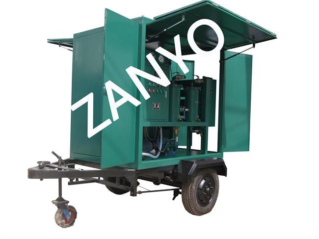 Zym Mobile Type Transformer Oil Purifier