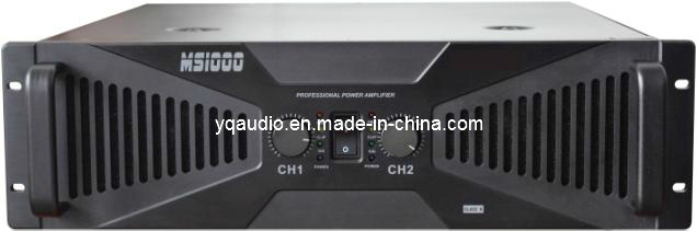 3u 1000W Professional Power Amplifier (MS1000)