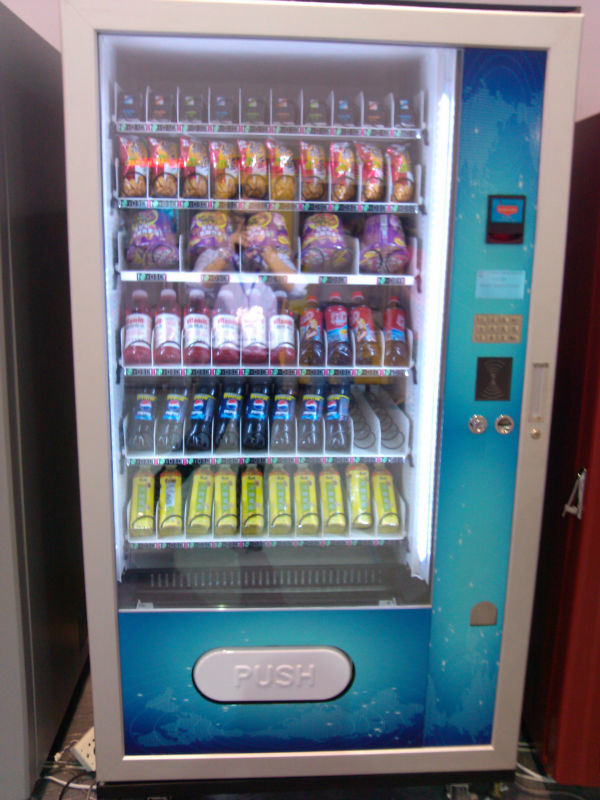 Bagged/Boxed/Bottled/Canned Tea Vending Machine, Most Selling Products, LV-205L-610