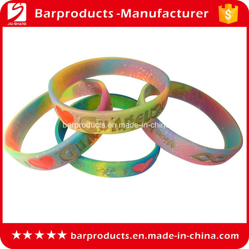 Colorful Top Brands Silicone Rubber Bracelet