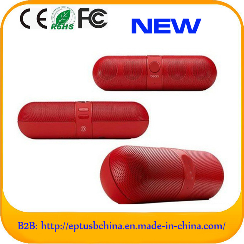 Portable Woreless Mini Pill Shape Bluetooth Speaker