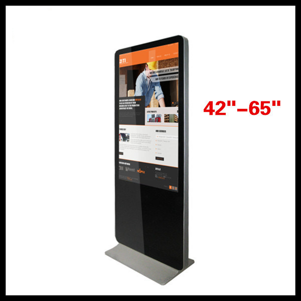 42 46 55 65 Inch Floor Stand Digital Signage, Totem, Advertising Player