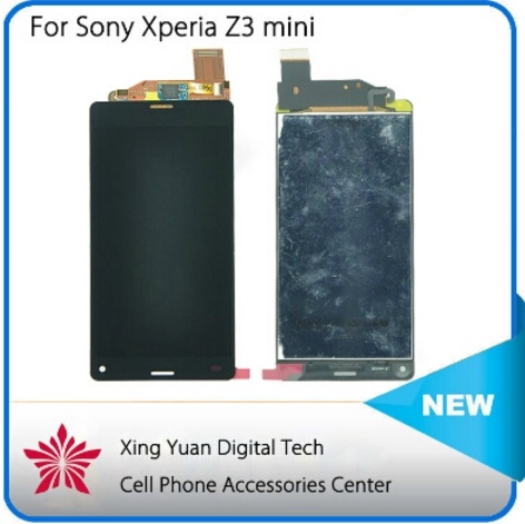 Mobile Phone LCD Touch Screen for Sony Xperia Z3 Mini, for Sony Xperia Z3 Mini Assembly