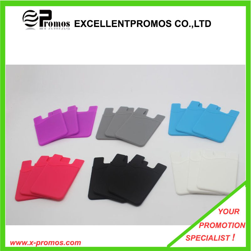 Multifunctional Silicone Card Holder for Mobile Phone (EP-B8261E)