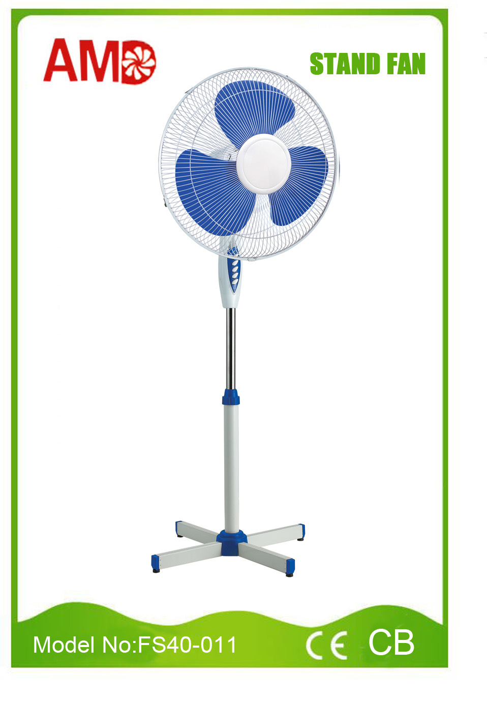 The Cheapest Hot-Sale Stand Fan with Light (FS40-011)